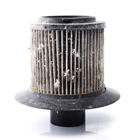 Central vacuum filtration — overview of all filter types from foam to HEPA membrane