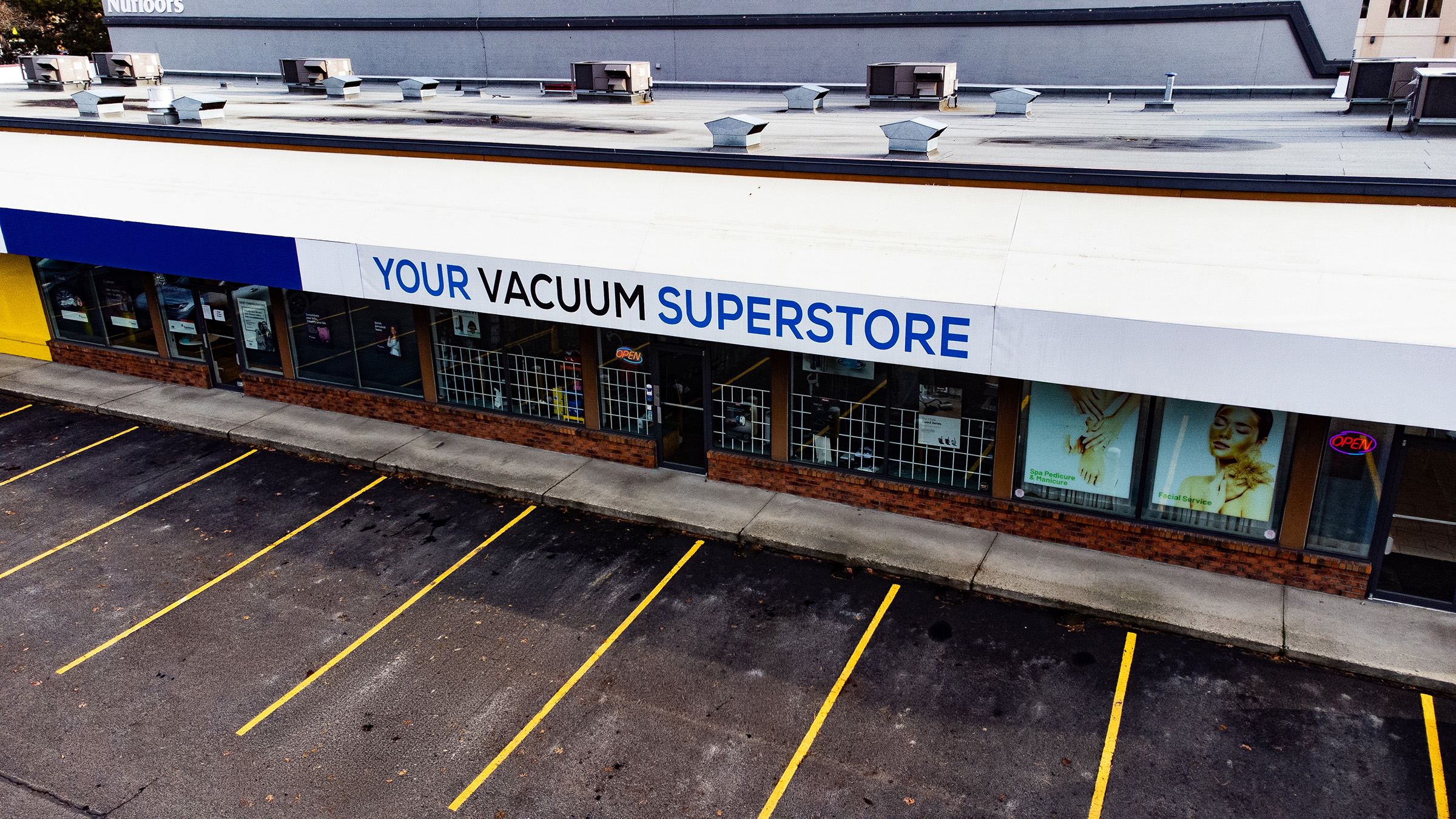 The VacSuperstore storefront in Kelowna, BC — family-owned and operated since 1994