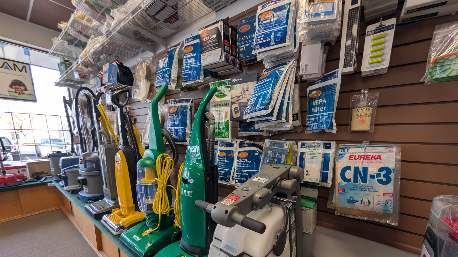 In-store vacuum demonstration at Your Vacuum Superstore Kelowna — expert product knowledge you can trust