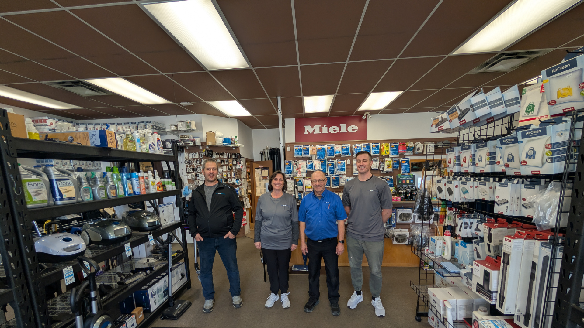 The Your Vacuum Superstore team in Kelowna — family-owned, customer-focused, 30+ years strong