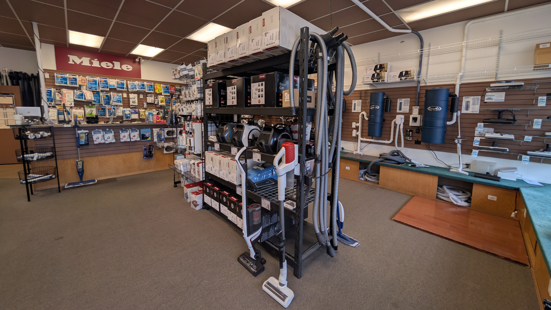Your Vacuum Superstore storefront in Kelowna, BC — trusted family-owned vacuum experts since 1994