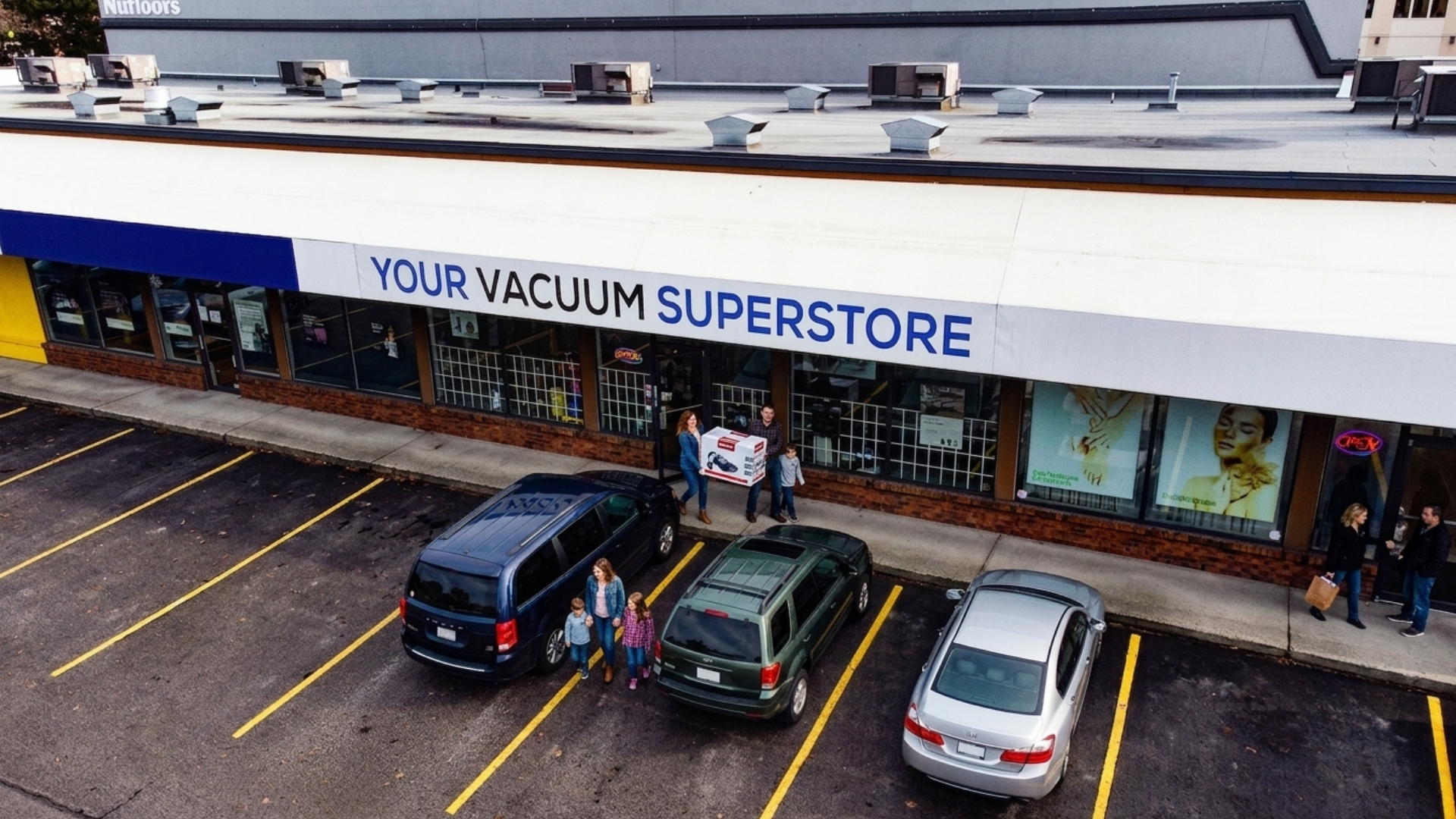The VacSuperstore storefront in Kelowna, BC — family-owned and operated since 1994